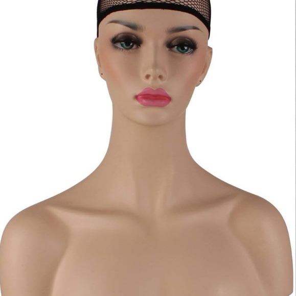 Akstore 28" 70cm Fashion Wigs Long Wavy Curly Hair Cosplay Wig & Wig Cap (Pink) - Picture 5 of 7